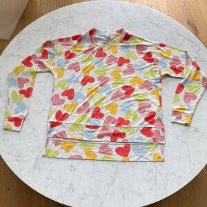 BP Multicolor Heart Sweatshirt